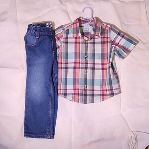 BOYS Old Navy Shirt and Jeans
